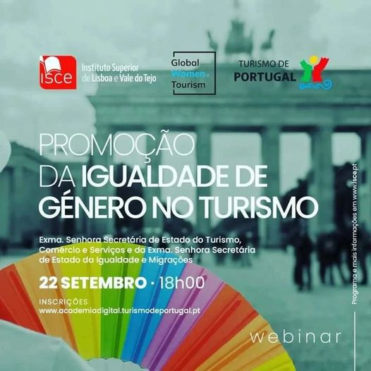 Imagem não disponível sobre: WEBINAR | Promoção da Igualdade de Género no Turismo | 22 Setembro | 18h00