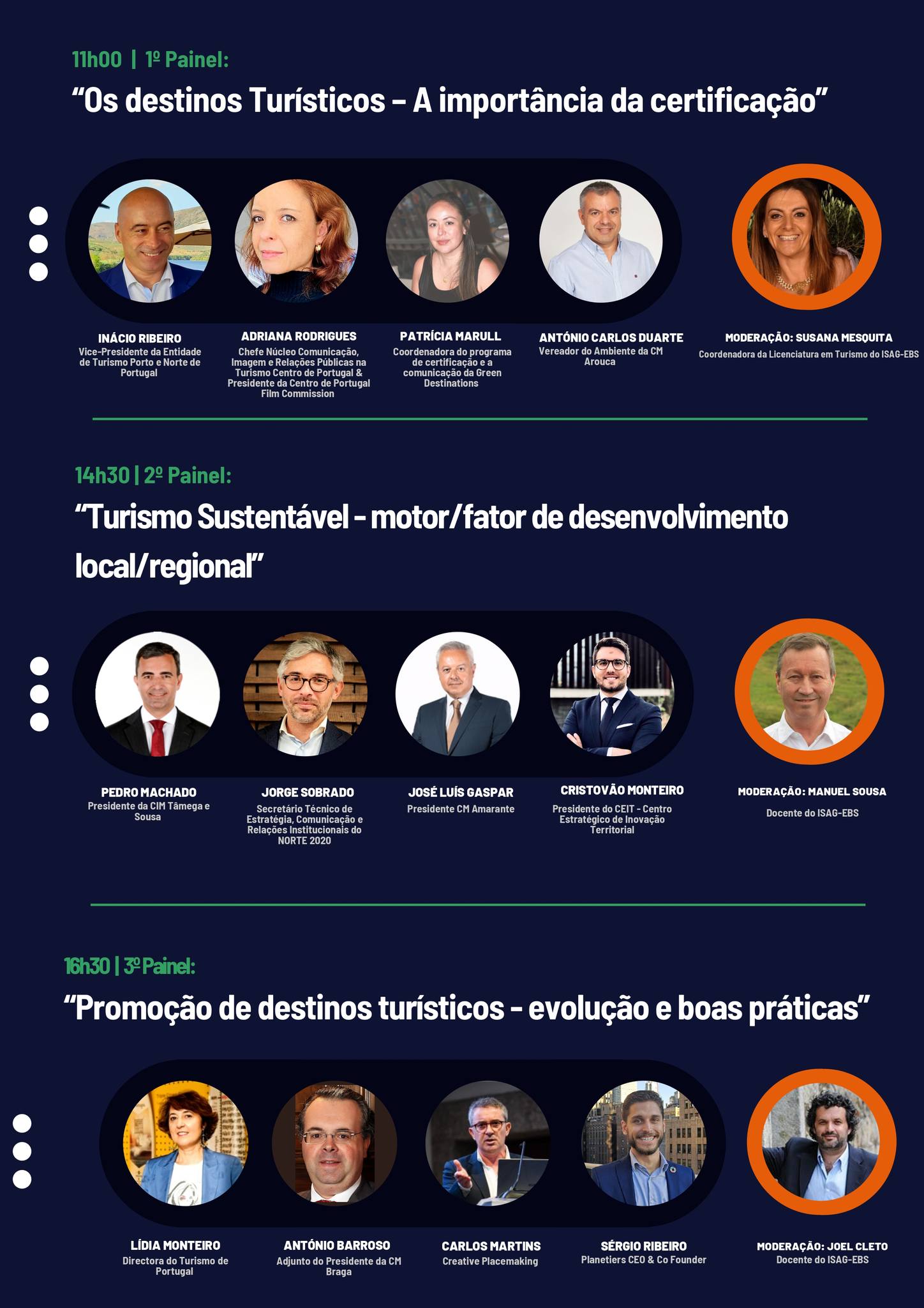 Imagem não disponível sobre: Conferência | A Sustentabilidade e a Certificação dos Destinos Turísticos