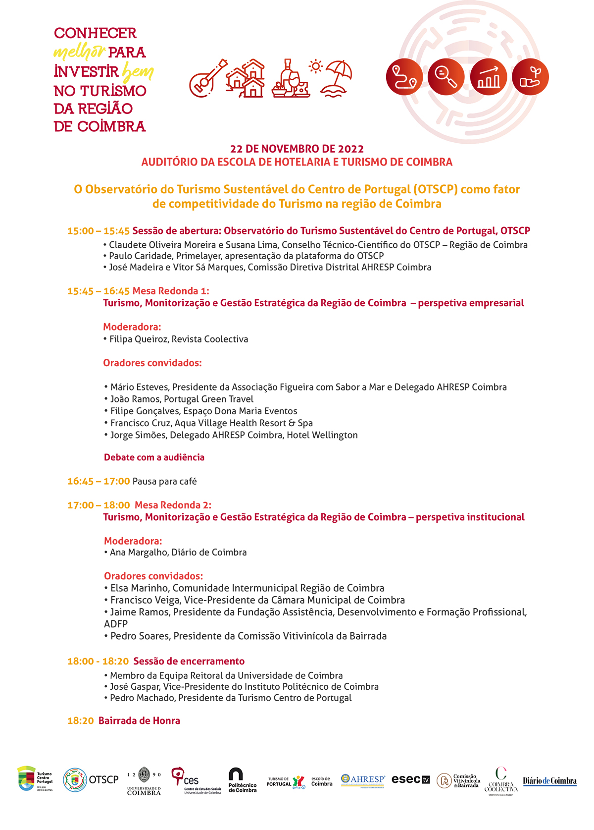 Imagem não disponível sobre: Região de Coimbra | O OTSCP como fator de competitividade do Turismo