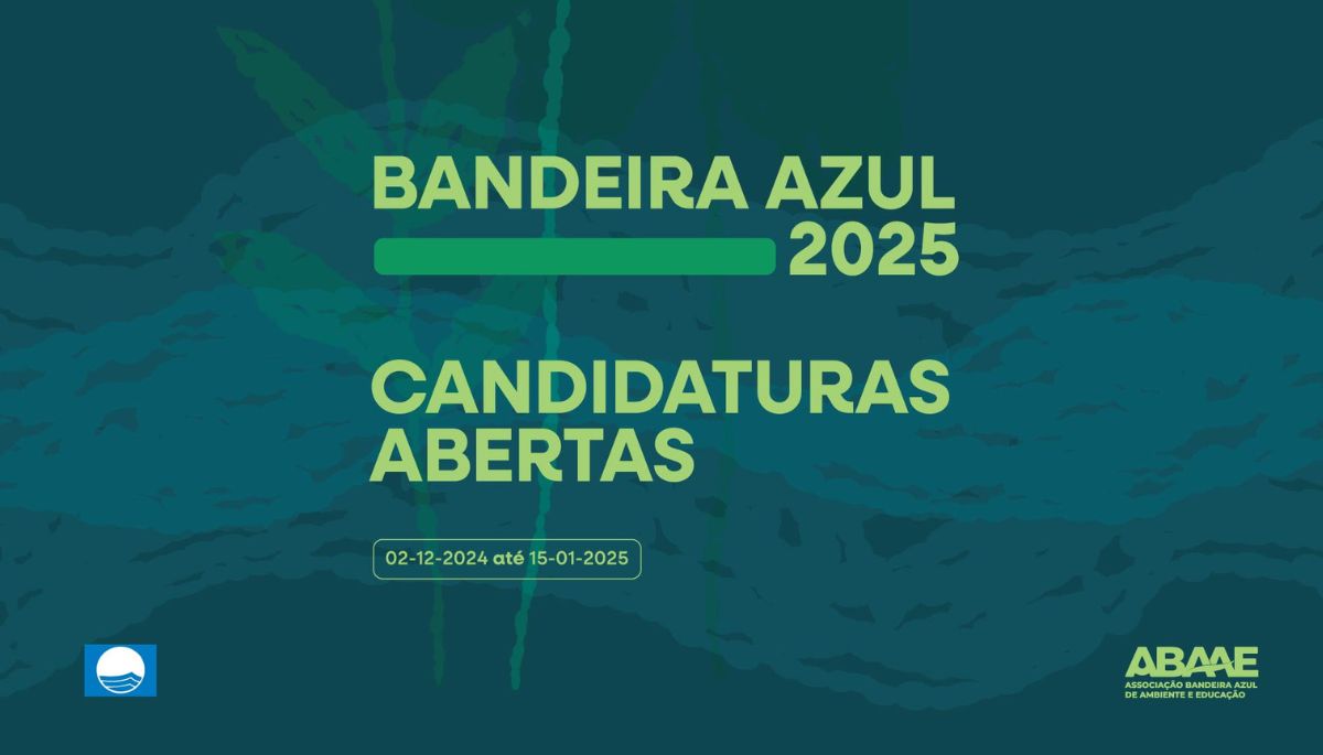 Imagem não disponível sobre: Bandeira Azul 2025: Candidaturas até 15 janeiro de 2025