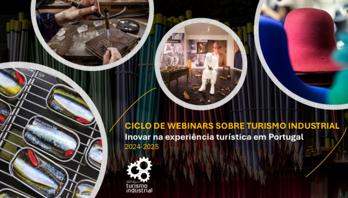 Imagem não disponível sobre: Ciclo de cinco webinars sobre Turismo Industrial