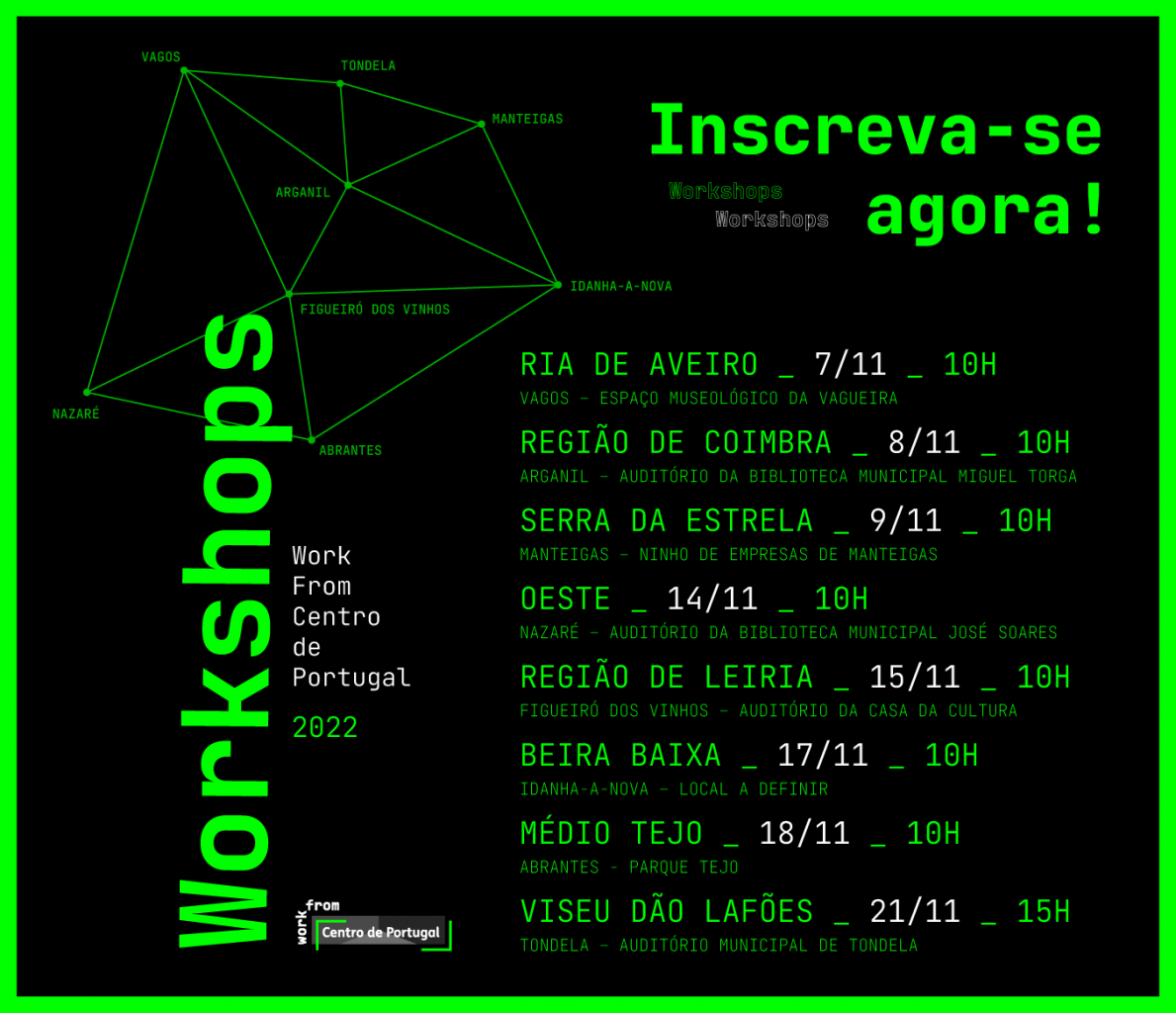 Imagem não disponível sobre: Projeto "Work from Centro de Portugal" | Workshops